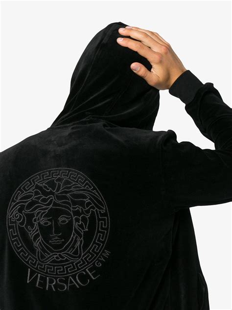 versace hoodie men's